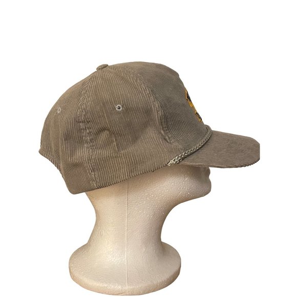 Vintage Corduroy Fairbanks Alaska The Great Land Snapback Baseball Hat Cap Patch - Picture 6 of 10